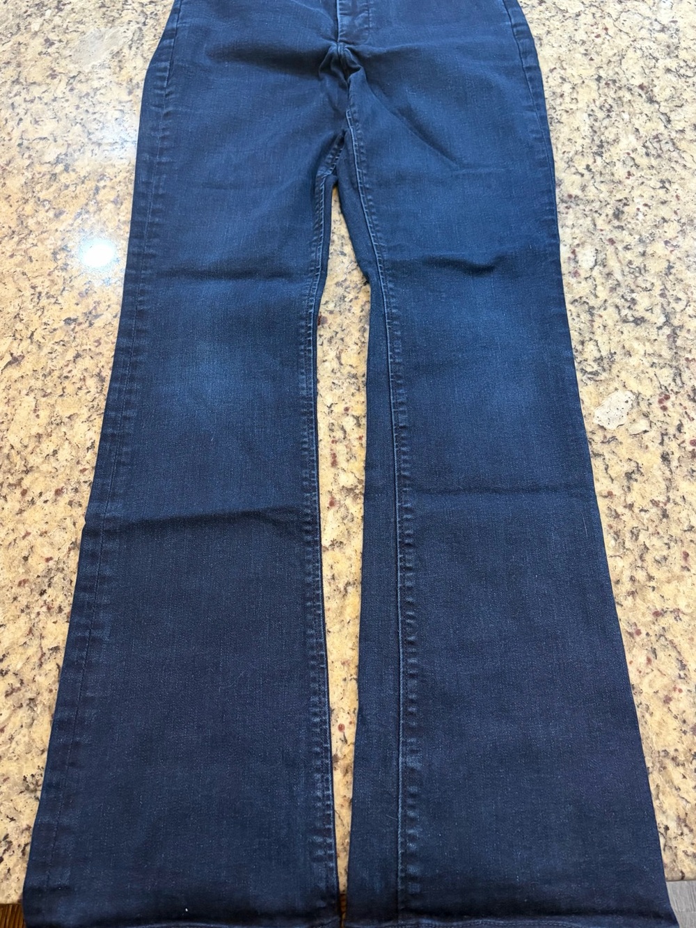 Express ‘Barely Boot’ Navy Blue Jeans - Picture 2 of 7